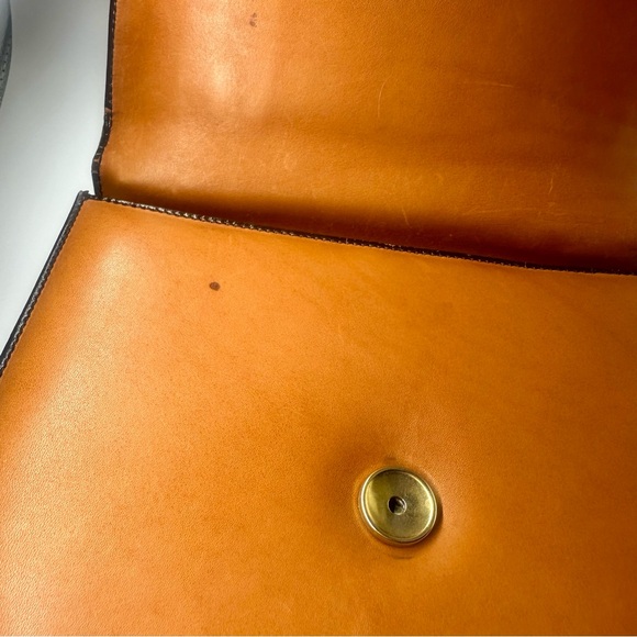 1950’s LOEWE Small Structured Soft Leather Authentic Vintage Handbag - Picture 15 of 16